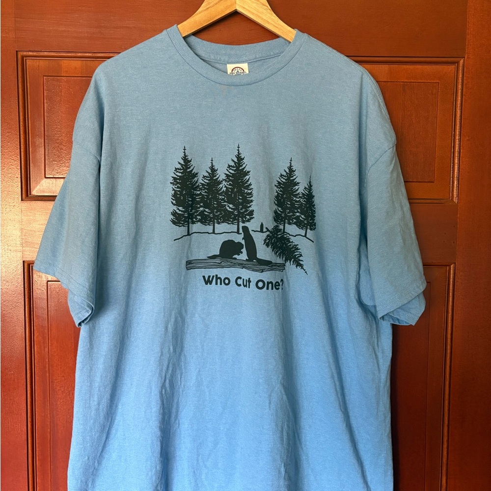 Delta Pro Weight “Who Cut One?” Graphic T-Shirt – Size 3XL